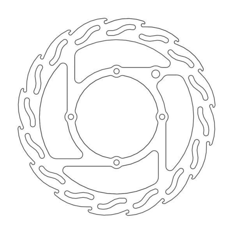 BRAKE DISC FRONT MOTO MASTER FLAME 240MM GAS GAS MC85 HUSQVARNA TC85 KTM 85SX FREERIDE E-SX E