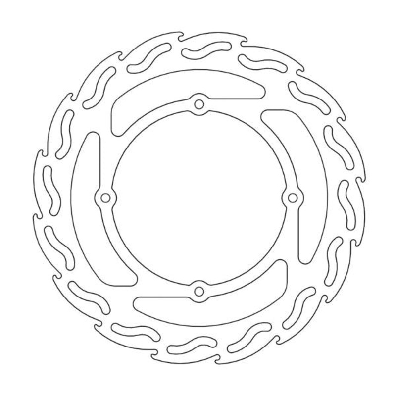 BRAKE DISC FRONT MOTO MASTER FLAME 240MM HONDA