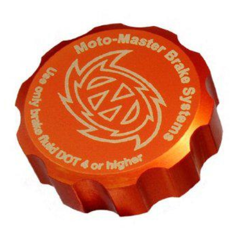 *RADIAL MASTER CYLINDER MOTO MASTER FILLER CAP ORANGE