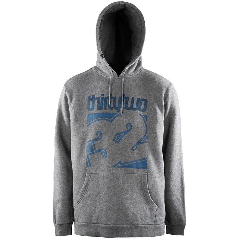 32 COMBO P/O FLEECE [GREY/HEATHER]