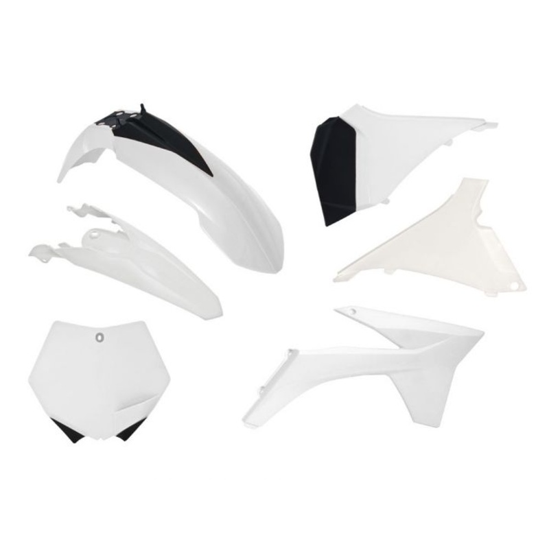PLASTICS KIT RTECH 6 PIECE WHITE KTM SX SX-F
