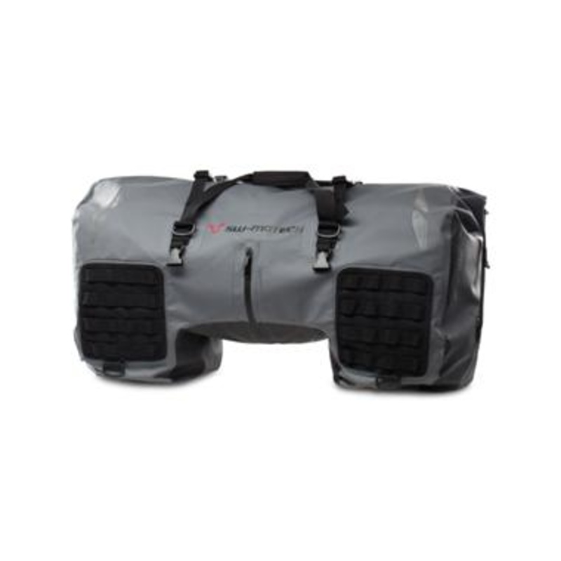 TAIL BAG SW MOTECH DRYBAG GREY BLACK 70L WEATHERPOOF