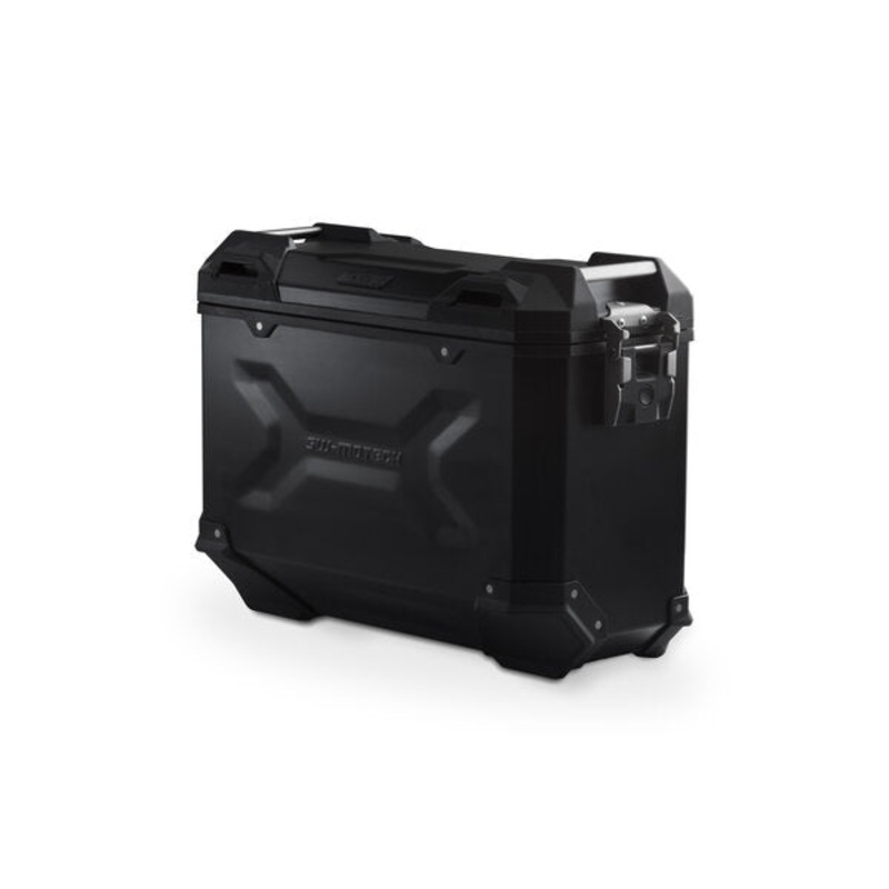 SW MOTECH TRAX ADVENTURE SIDE CASE RIGHT ALUMINUM 37L BLACK
