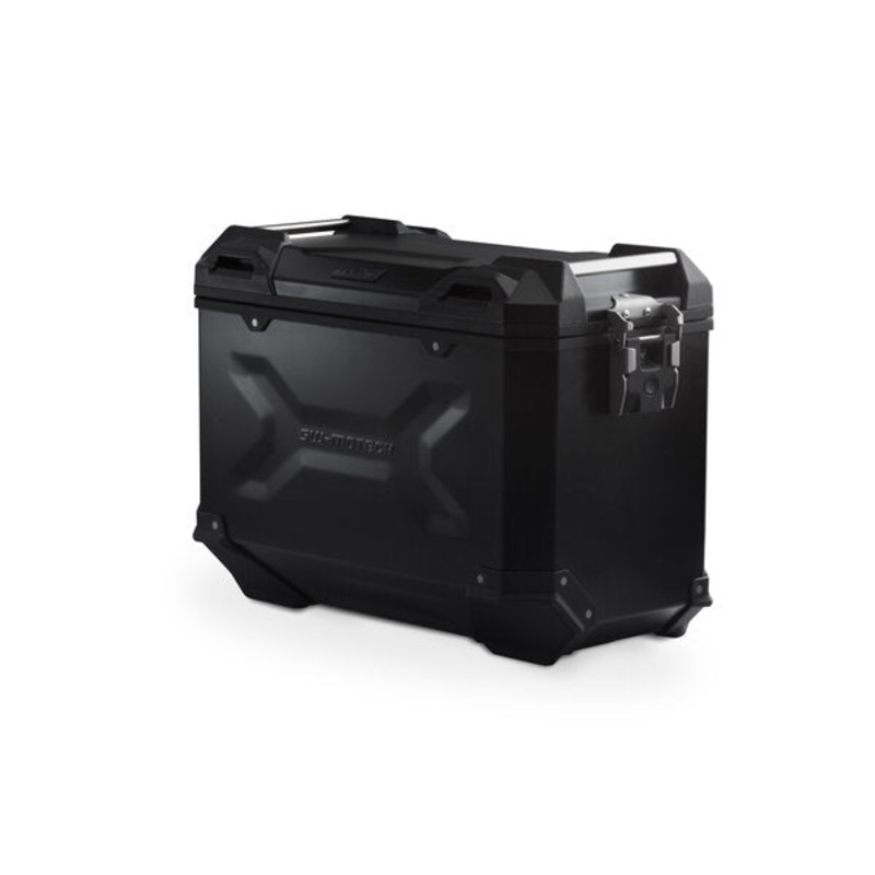 SW MOTECH TRAX ADVENTURE SIDE CASE RIGHT ALUMINUM 45L BLACK