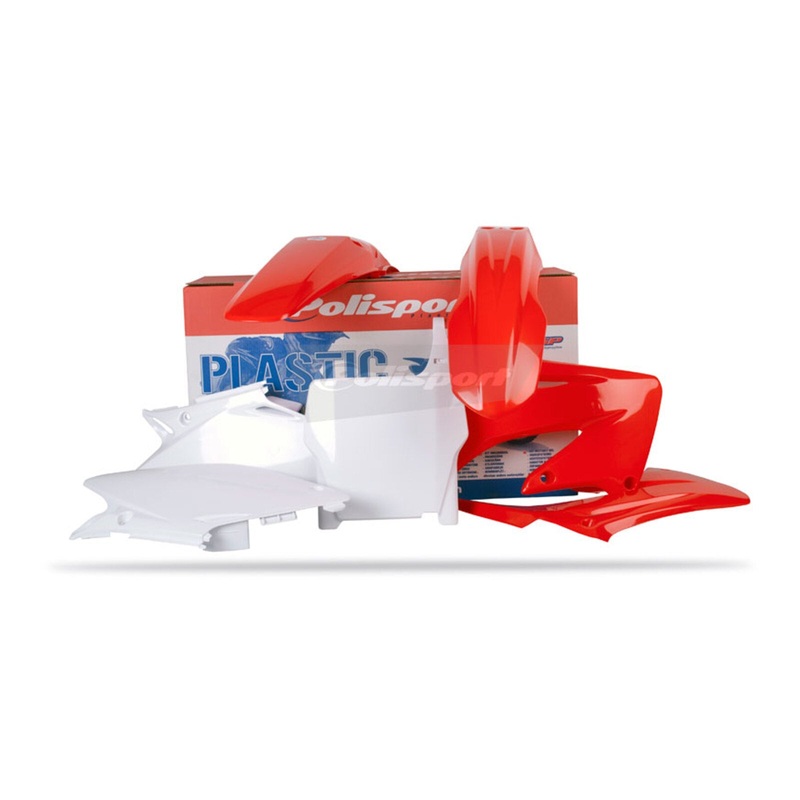 Polisport Kit CR125 /250 ('04-'07) Red / White OEM