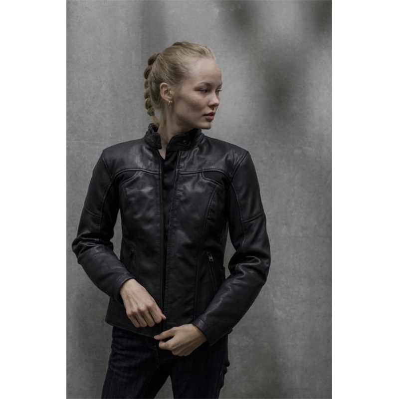** Spidi Mystic Lady Leather Jacket - Black - SALE